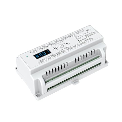 Décodeur DMX512-SPI D24 avec gradation multiple et affichage numérique précis
