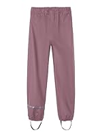 NAME IT Unisex Nkndry Rain Pant Fo Noos Jacke, Wistful Mauve, 152 EU
