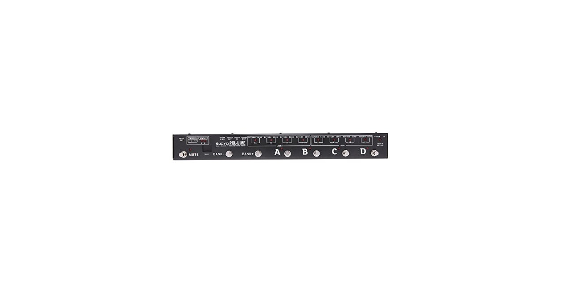 Amazon.com: JOYO PXL LIVE Dual 4-Channel Programable Pedal