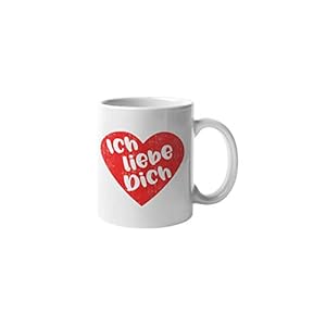 Shirtinator Geschenk-Tasse Ich liebe Dich I Geschenkidee-n Geschenke Freund-in Valentinstag Jahrestag Geburtstag Liebe I…