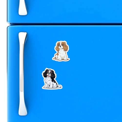 Imanes de perros Cavalier King Charles Spaniel, pack 2 miniatura 7