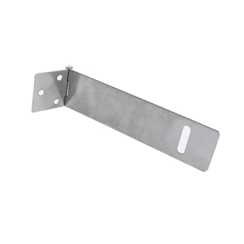 Image of 2PCS 5.5x1.18inch Silver Stainless Steel Door Buckle Padlock Hasp Brushed Finish Lock Plate Buckle Thickened Door Lock Latch with Screw Suitable for Fixing Sheds Drawer Cabinet Door