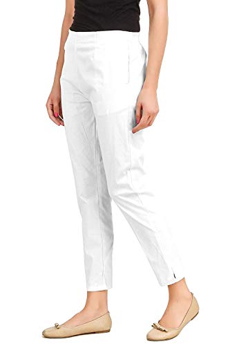 Image of SriSaras Women's Premium Cotton Trousers /Pants
