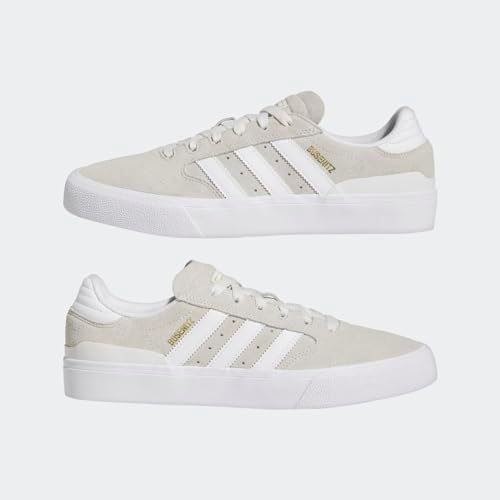 adidas Busenitz Vulc II Shoes - Crystal White/White/Gold Metallic - 11.0 | Image 7