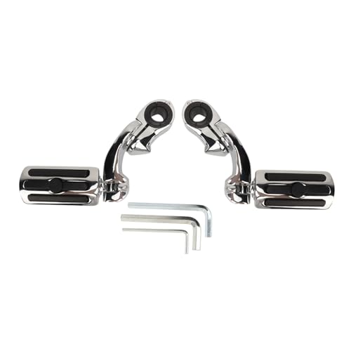Repose-Pieds Réglables pour Moto - Lot de 2 Cale-Pieds Confortables Universels