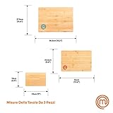 Zoom IMG-2 masterchef taglieri legno set tagliere Zoom IMG-2 masterchef taglieri legno set tagliere