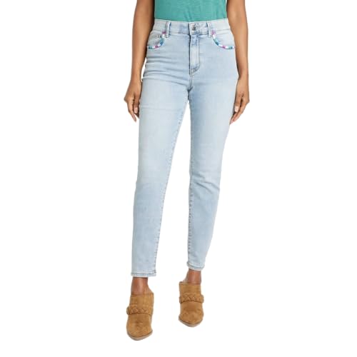 Knox Rose Women's High-Rise Skinny Relaxed Fit Jeans -