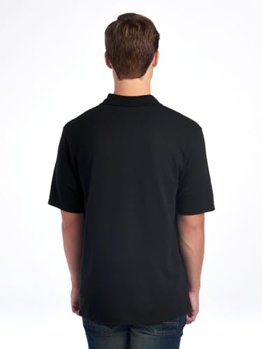 Jerzees Men's Pocket Short Sleeve Polo Shirts, Dri-Power, Sizes S-5X3