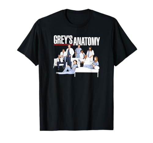 Grey's Anatomy Gruppe mit Logo T-Shirt für 22,99 EUR bei amazon.de Bild: Grey's Anatomy Gruppe mit Logo T-Shirt für 22,99 EUR bei amazon.de