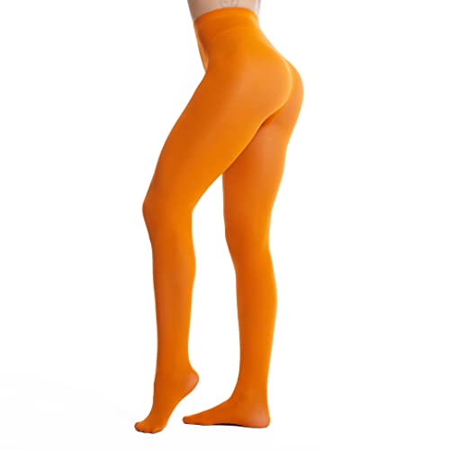Image of Frola Semi Opaque Tights for Women 40 Denier Matte Solid Color Pantyhose Soft Stockings Nylons Under Dress