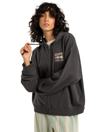 BILLABONG Nices Vibes - Sudadera con Capucha y Cremallera - Mujer - XS - Negro