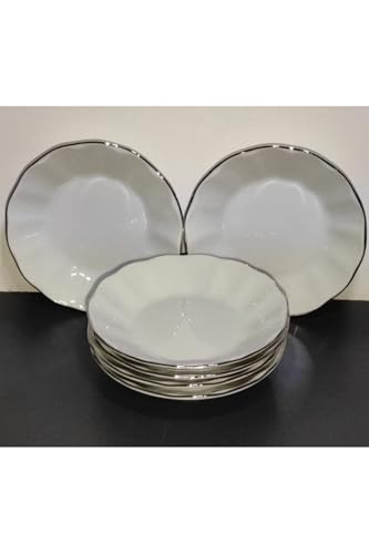 Tabak, Porselen 6'lı Yaldız Çay 11 Cm (6 Adet) 8697263544758