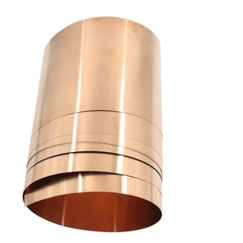 DACHOO C17200 Copper Beryllium foil Sheet, for Building Decoration DIY Projects Metal Sheet Foil Plate Tool Parts(0.05x200mm) Cover