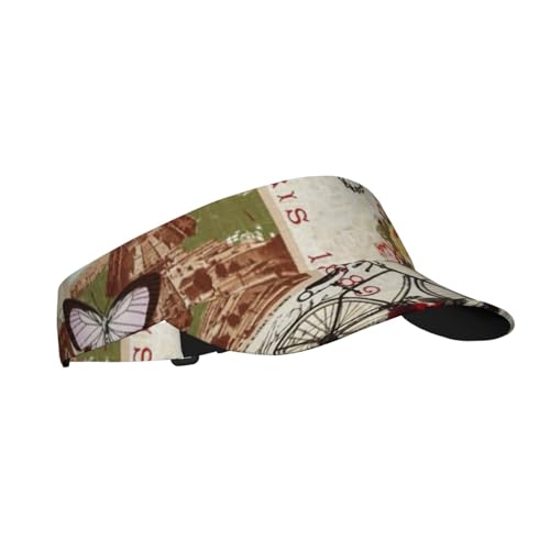 Gorra Visera Ajustable Tour Eiffel Vintage Negra miniatura 2