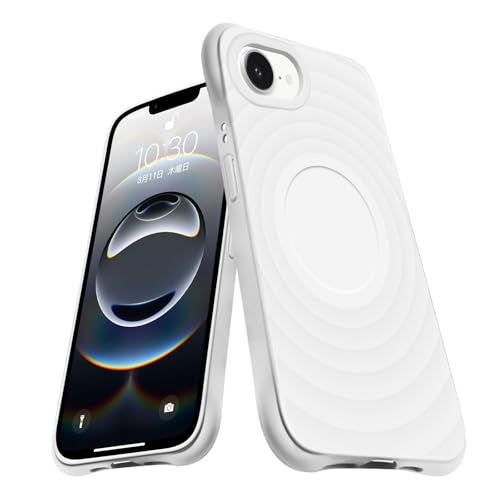 iPhone 16E P[X MagSafeΉ VR ϏՌ ACtH16e ^ X}zP[X op[ Jo[ ČRMILKi擾 Xgbvz[t Ռz CX[dΉ _ C菝h~izCgj