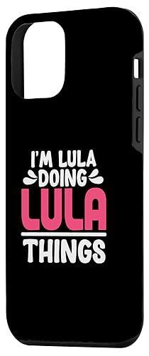 Image of Personalized First Name I'm Lula Doing Lula Things Case for iPhone 12 mini