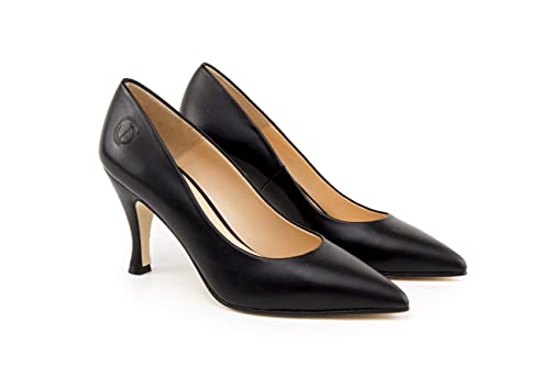 Chaussures avec semelle rembourrée femme D'Commode en cuir élégant
