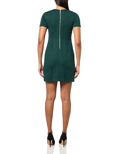 Tommy Hilfiger Womens Short Sleeve High Neck Novelty Button Sheath Mini Dress2