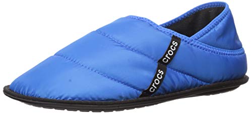 Crocs Neo Puff Slipper, Bright Cobalt, 13 US Women / 11 US Men