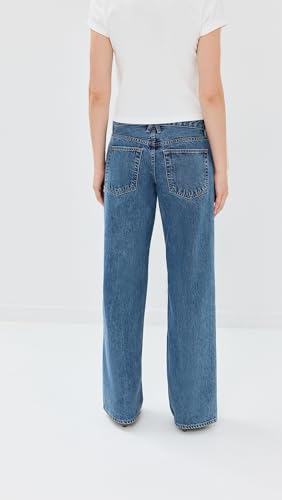 Women's Lexi Low Rise Wide Leg Jeans3