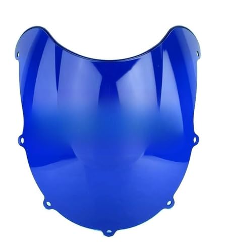 Pare-Brise Suzuki GSXR 600 750 R Réduire la Fatigue Cervicale Bulle Blanche