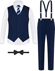 Dark Blue Vest Set