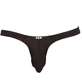 Youngbox Men's Thong G-String Sexy Mesh See Through Briefs Underwear, US L/Asia Tag XL(Waist 31-34), Black