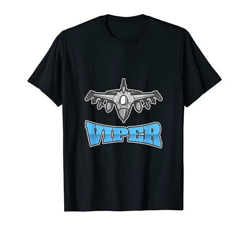 F16 Viper Fighter Jet Aviación Camiseta
