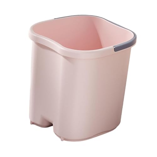 Bassine de massage des pieds profonde anti éclaboussures à poignées