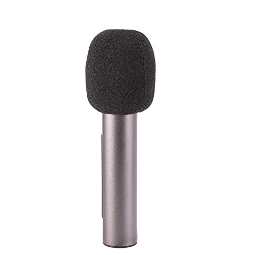 Microphone portable en aluminium pour enregistrement mobile et live broadcasting