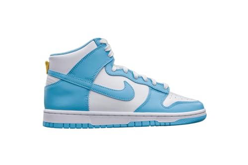 Nike Dunk High 'Black White', Women's Basketball Shoes, Blue Chill Blue Chill White, 43 EU