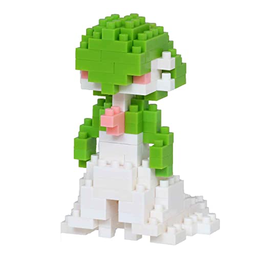 nanoblock Bandai Gardevoir Pokemon Model Building Blocks Puzzles For Adults And Kids, Small