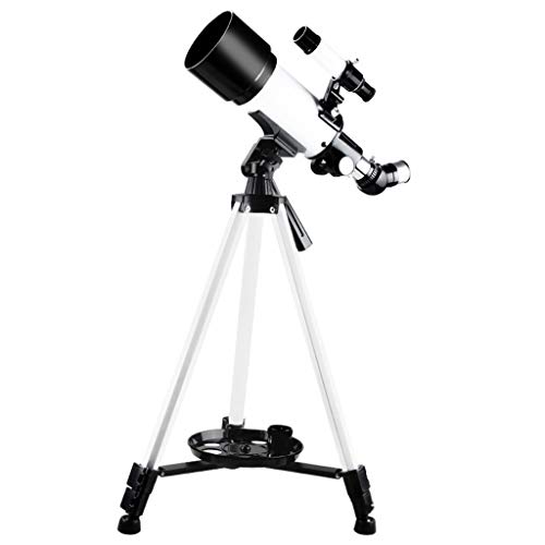 Telescopio refractor 70mm YXCKG con trípode ajustable miniatura 1