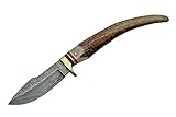 Szco Supplies Stag Grip Hunting Knife