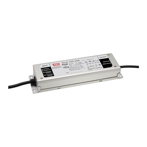 Alimentation LED sans scintillement MEAN WELL ELG-150-24A-3Y résistant à l'eau