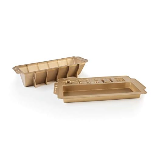 CÉCOA Coffret Moule A BUCHE Silicone CHAUMIERE