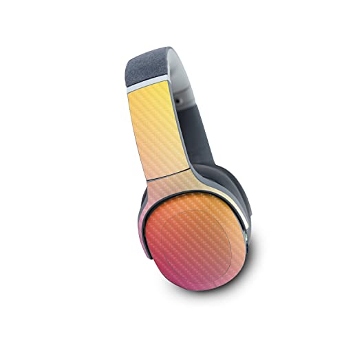 Image of MightySkins Carbon Fiber Skin Compatible with Skullcandy Crusher Evo Wireless - Sunset Blur | Protective, Durable Textured Carbon Fiber Finish | Easy to Apply | Made in The USA