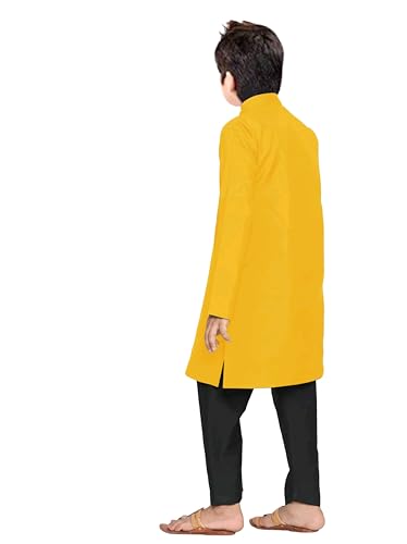 Image of Trustous Elegant Ethnic Wear Boys's Cotton Kurta Pyjama Sets