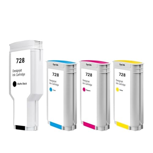 Cartouche compatible HP 728 XL haute capacite 300ml pour traceur DesignJet T730