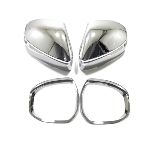 Pare-soleil anti-pluie rétroviseurs extérieurs Toyota C-HR 2024 2025 coque chrome