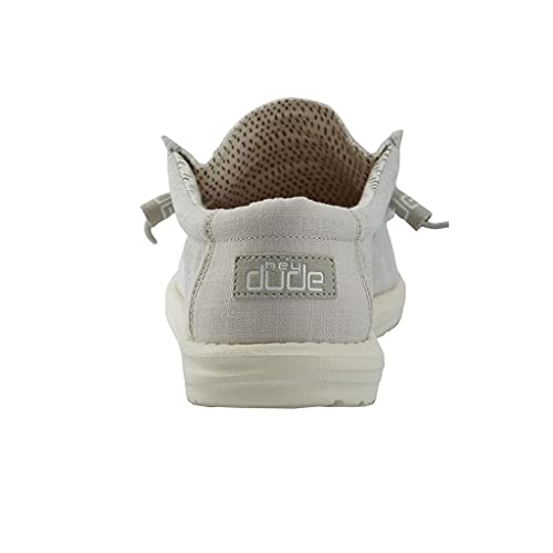 Image of Hey Dude Men's Wally Chambray Grey, Size 10