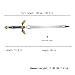 50.4inchs Real Metal Cosplay Swords Carbon Steel Master Swords -Blue
