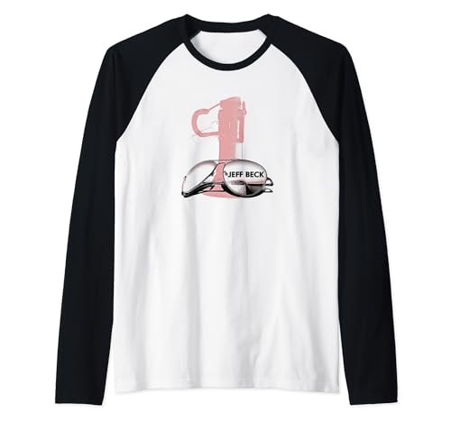 Jeff Beck - Pull It Raglan Baseball Tee, Black