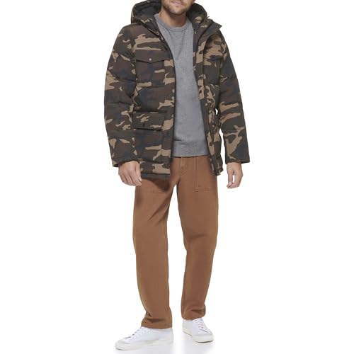 Image of Levi's Men's Arctic Cloth Quilted Performance Parka