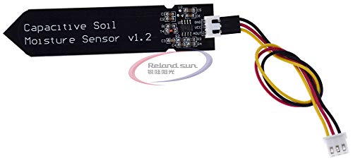 Capacitive Analog Soil Moisture Sensor, 3.3~5.5V Corrosion Resistant with Gravity 3-Pin Interface for Arduino Raspberry