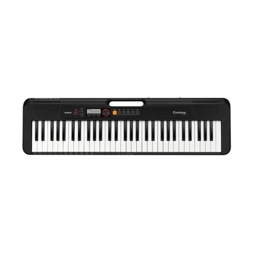 Casio Casiotone, 61-Key Portable Keyboard with USB, BLACK (CT-S200BK)