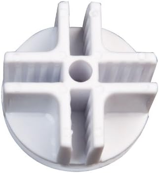 Deluxe Wire Grid Square Connector for Mini Grid Cubbies -Box of 100, White
