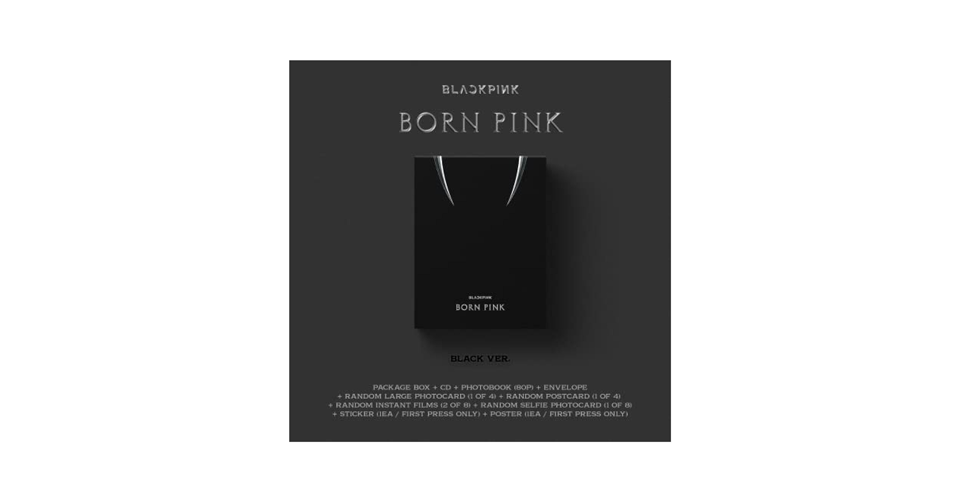 BLACKPINKのアルバムです BLACKPINK - BORN PINK[Standard CD Boxset – Version A / PINK