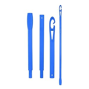 URAQT Haarkrulspelden Styling Kit, Warmteloose Spiraalvormige Krulspelden, Wave Stijl Haarrollen met Styling Haken, DIY Kapsel Styling Gereedschap voor Vrouwen Meisjes