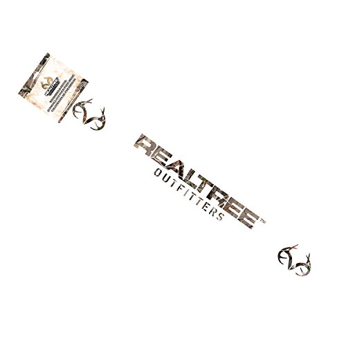Realtree Camo Windshield Decal Graphic (Realtree AP Camo, Weather-Resistant Vinyl, Easy Application and Removal, 38